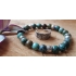 Dames/Heren Edelsteenarmband African Turquoise 